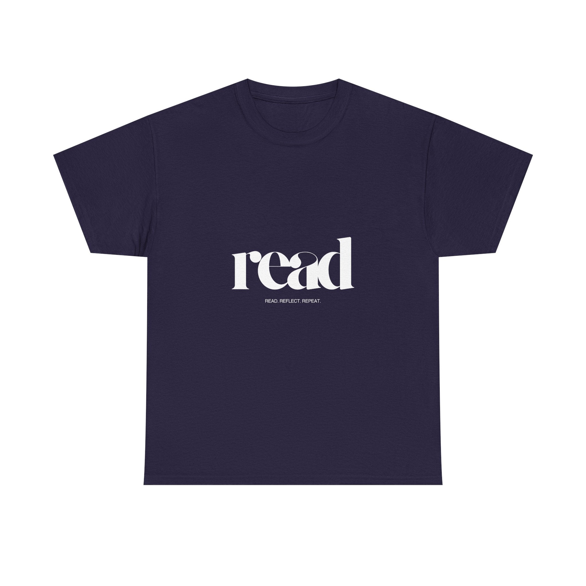 Read Inspired Unisex Heavy Cotton Tee - Perfect for Book Lovers, Casual Wear, Gifts, Book Day, Literature Lovers
