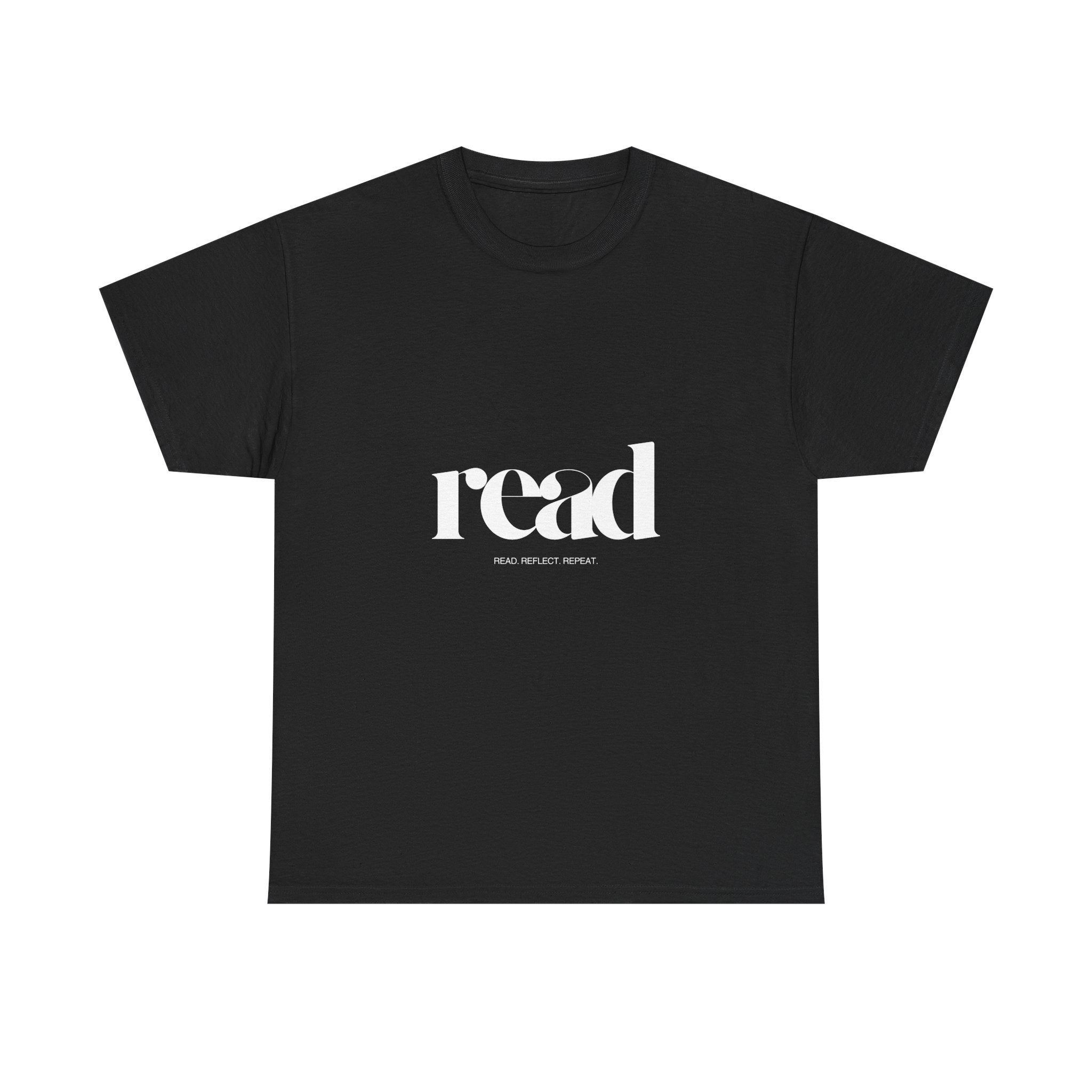 Read Inspired Unisex Heavy Cotton Tee - Perfect for Book Lovers, Casual Wear, Gifts, Book Day, Literature Lovers