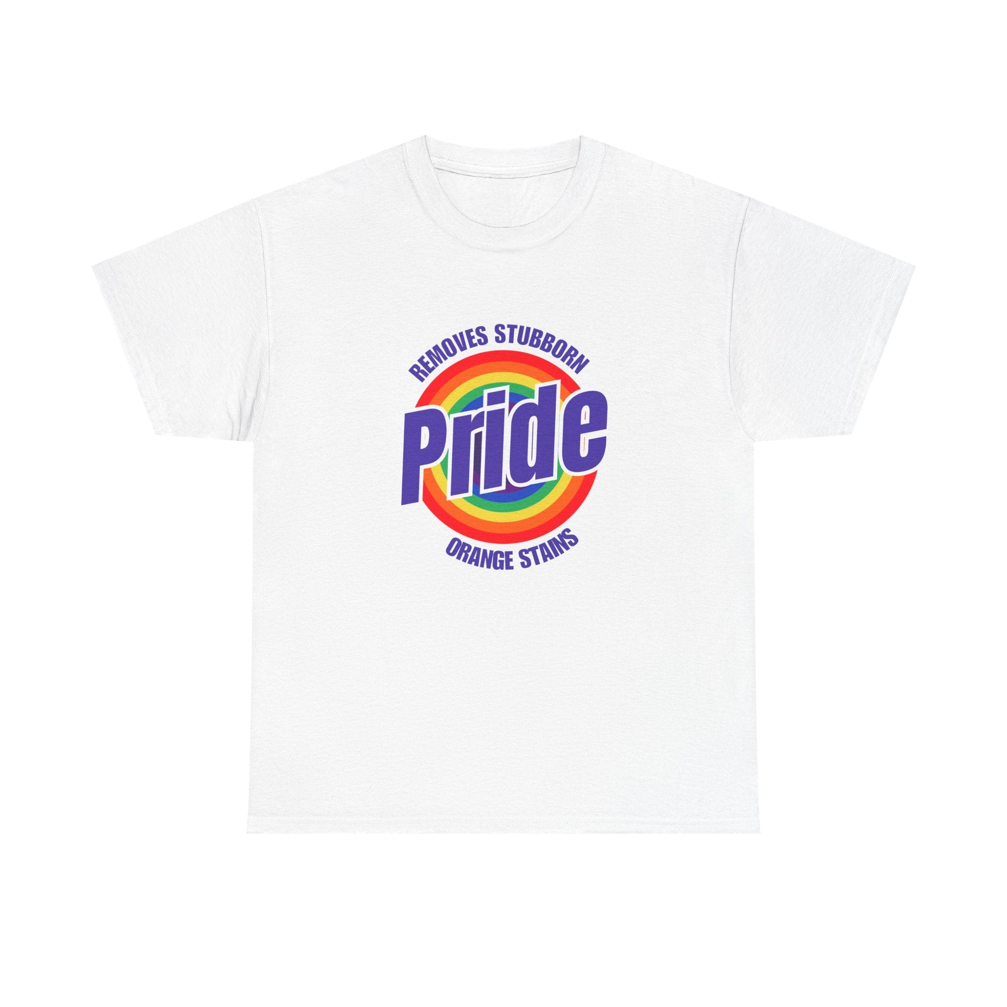 Colorful Pride Unisex Tee, LGBTQ+ Shirt, Rainbow Apparel, Summer Fashion, Statement T-Shirt, Gift for Pride Month