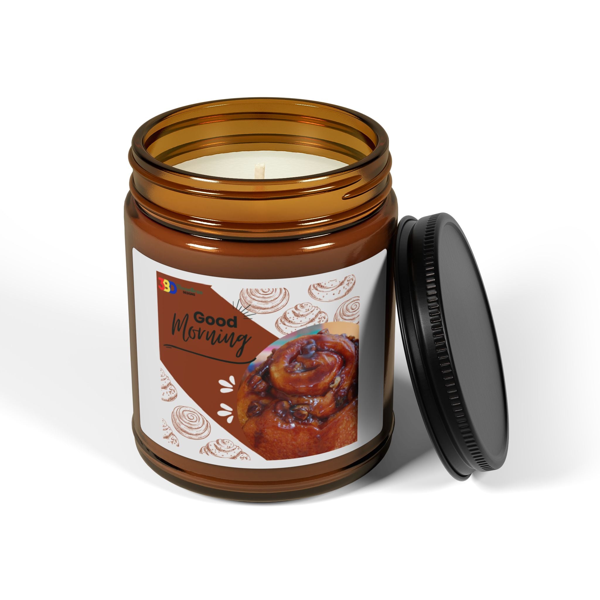 Cozy Scented Soy Candle - Good Morning Vibes, Aromatherapy Gift, Home Décor, Relaxation Candle, Fall Scent