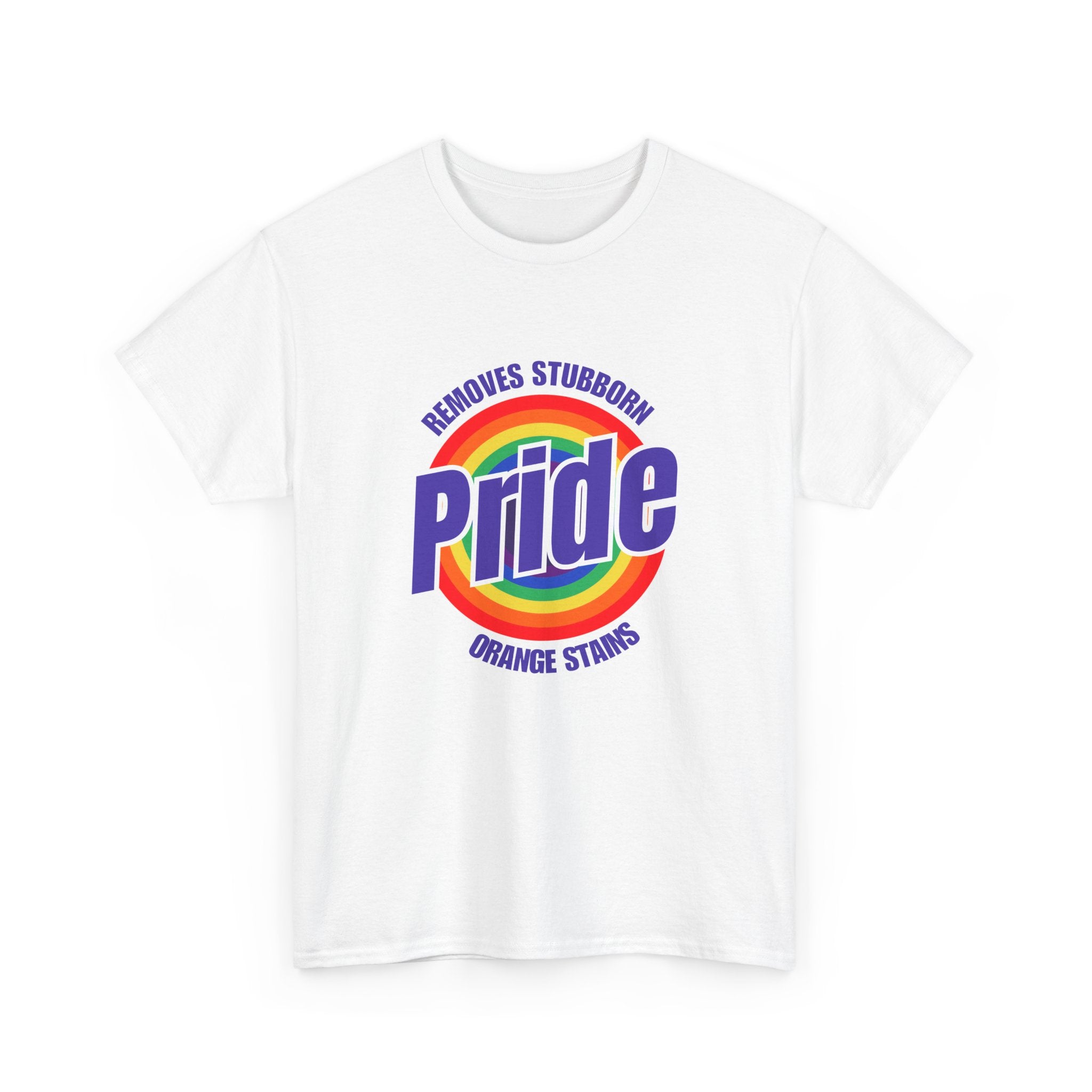 Colorful Pride Unisex Tee, LGBTQ+ Shirt, Rainbow Apparel, Summer Fashion, Statement T-Shirt, Gift for Pride Month