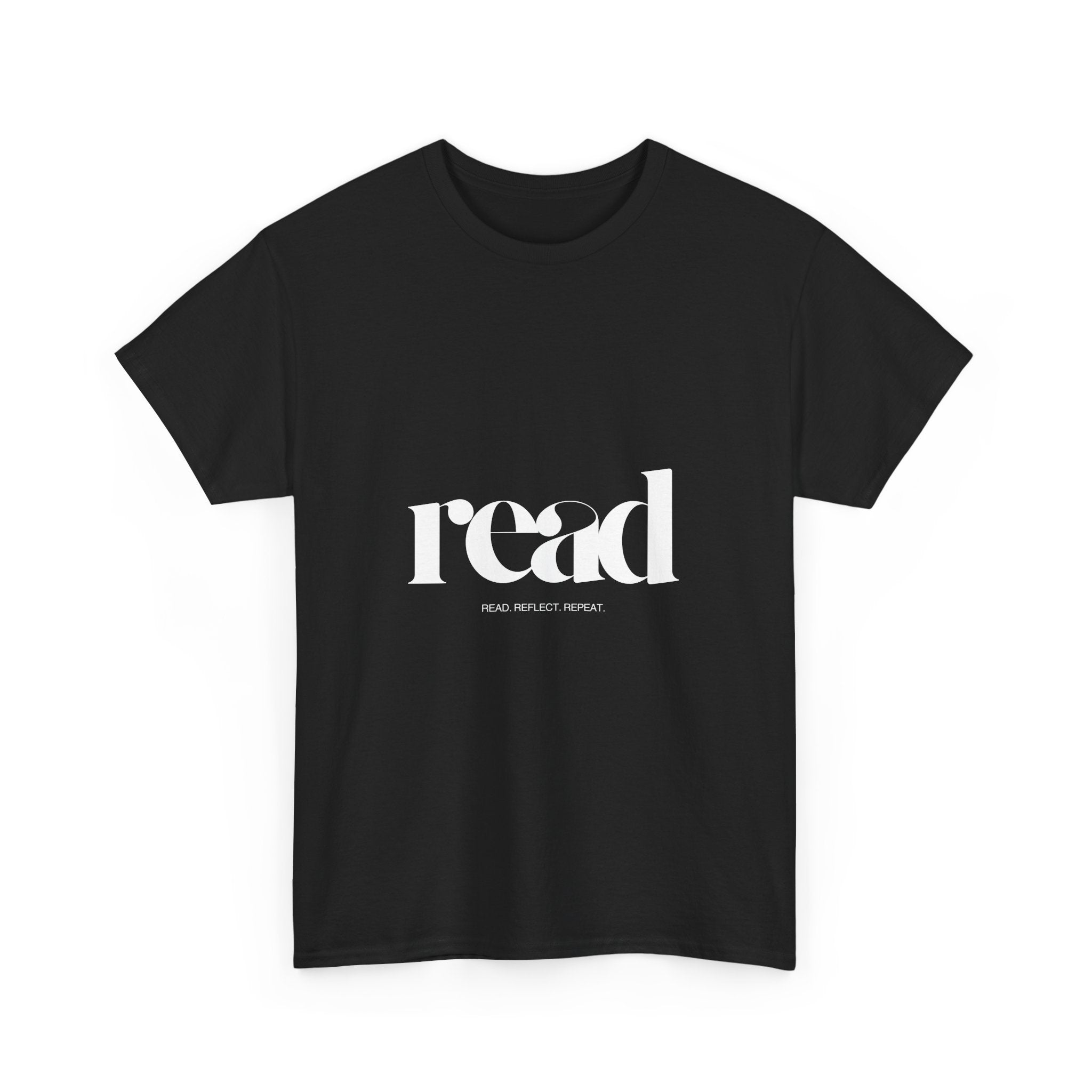 Read Inspired Unisex Heavy Cotton Tee - Perfect for Book Lovers, Casual Wear, Gifts, Book Day, Literature Lovers