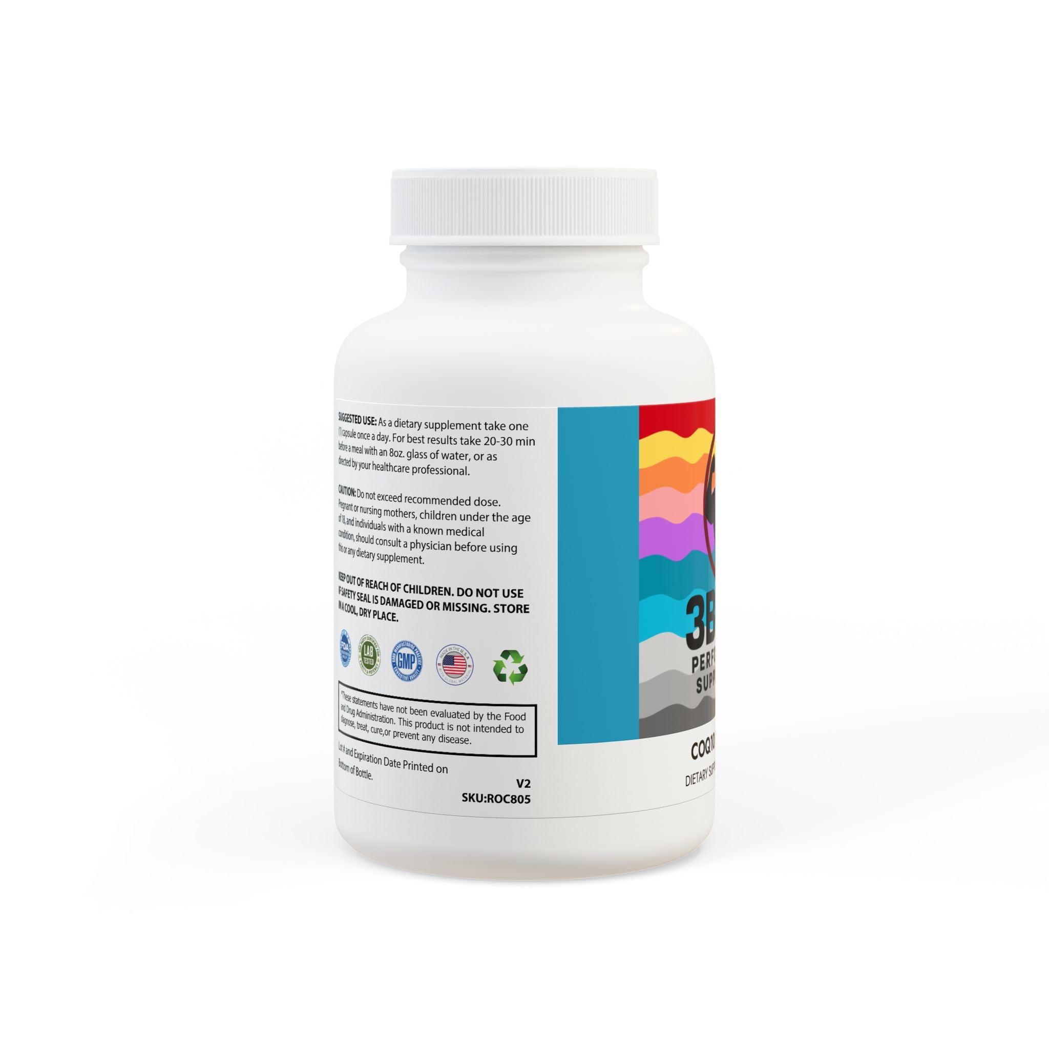 CoQ10 (Ubiquinone) Supplement (30 Capsules)