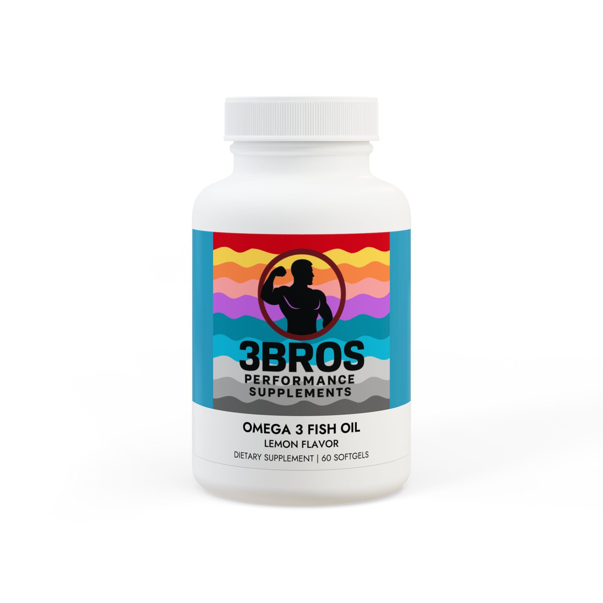 Omega 3 Fish Oil Supplement (60 Softgels)