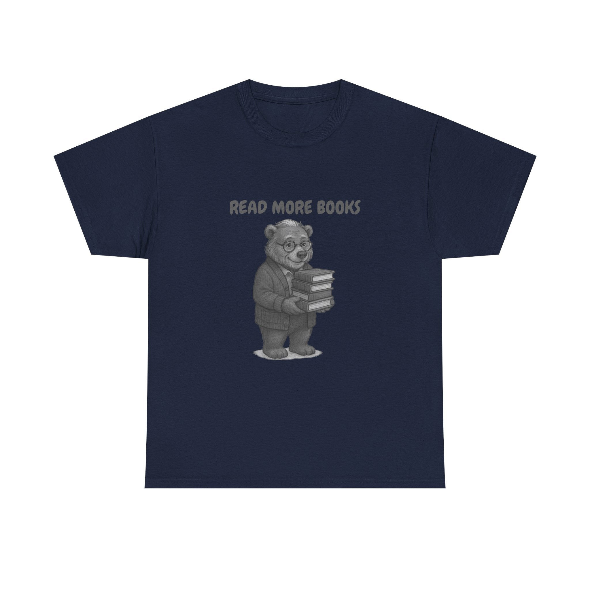Book Lover's Unisex Tee - Read More Books Shirt, Funny Literature Gift, Casual Wear, Reading Enthusiast Apparel