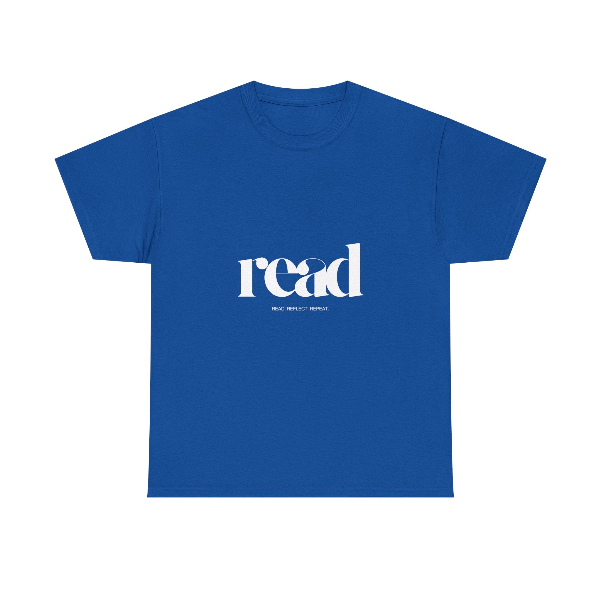 Read Inspired Unisex Heavy Cotton Tee - Perfect for Book Lovers, Casual Wear, Gifts, Book Day, Literature Lovers