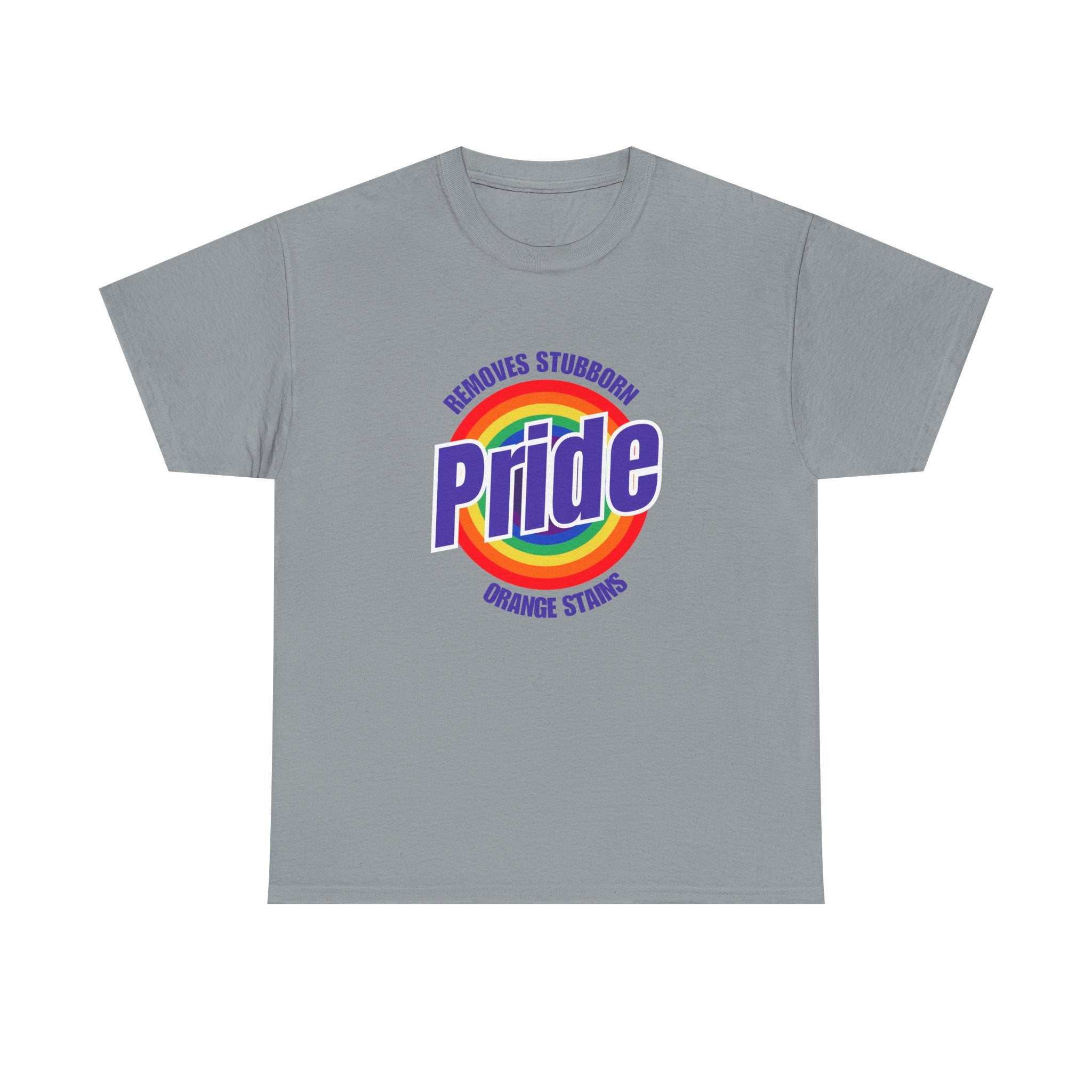 Colorful Pride Unisex Tee, LGBTQ+ Shirt, Rainbow Apparel, Summer Fashion, Statement T-Shirt, Gift for Pride Month