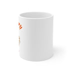 Fun Chicken Mug with F-CAW-F!! Design, Gifts for Chicken Lovers, Quirky Kitchen Decor, Funny Coffee Cup, Animal Themed Mug