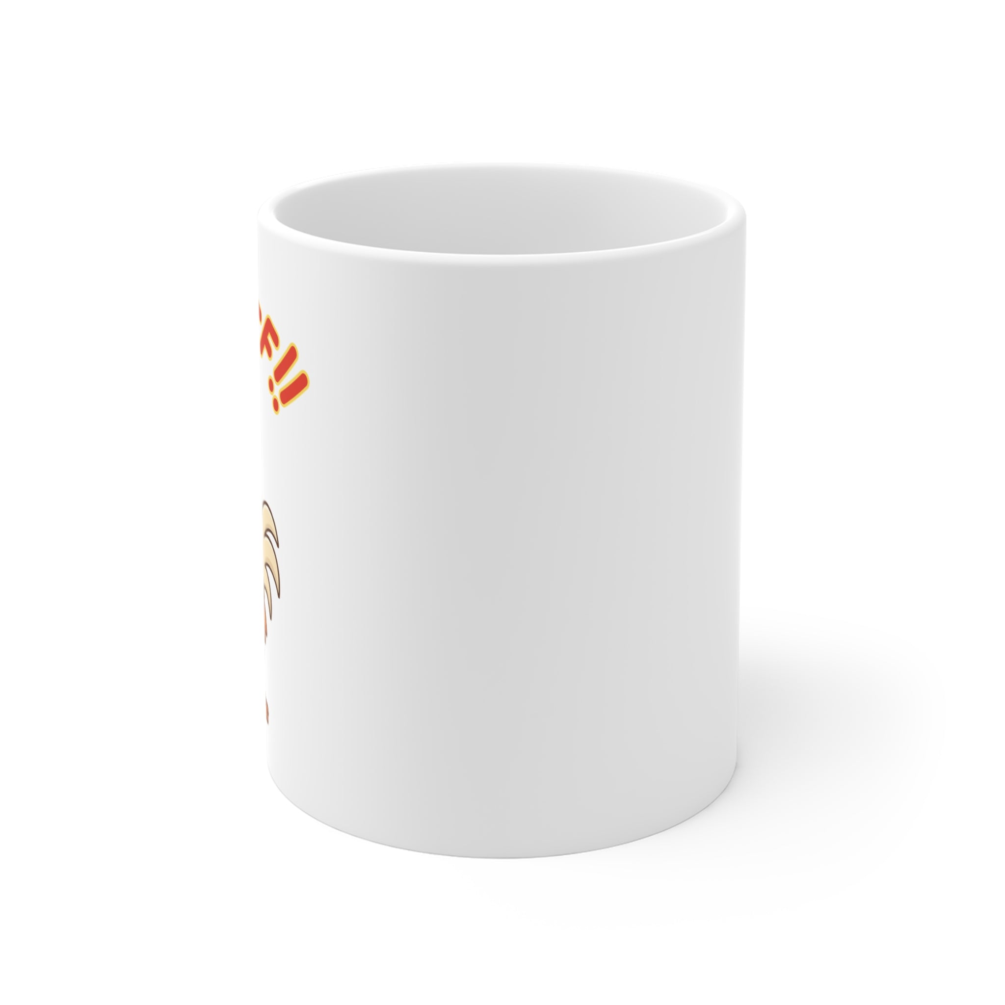 Fun Chicken Mug with F-CAW-F!! Design, Gifts for Chicken Lovers, Quirky Kitchen Decor, Funny Coffee Cup, Animal Themed Mug