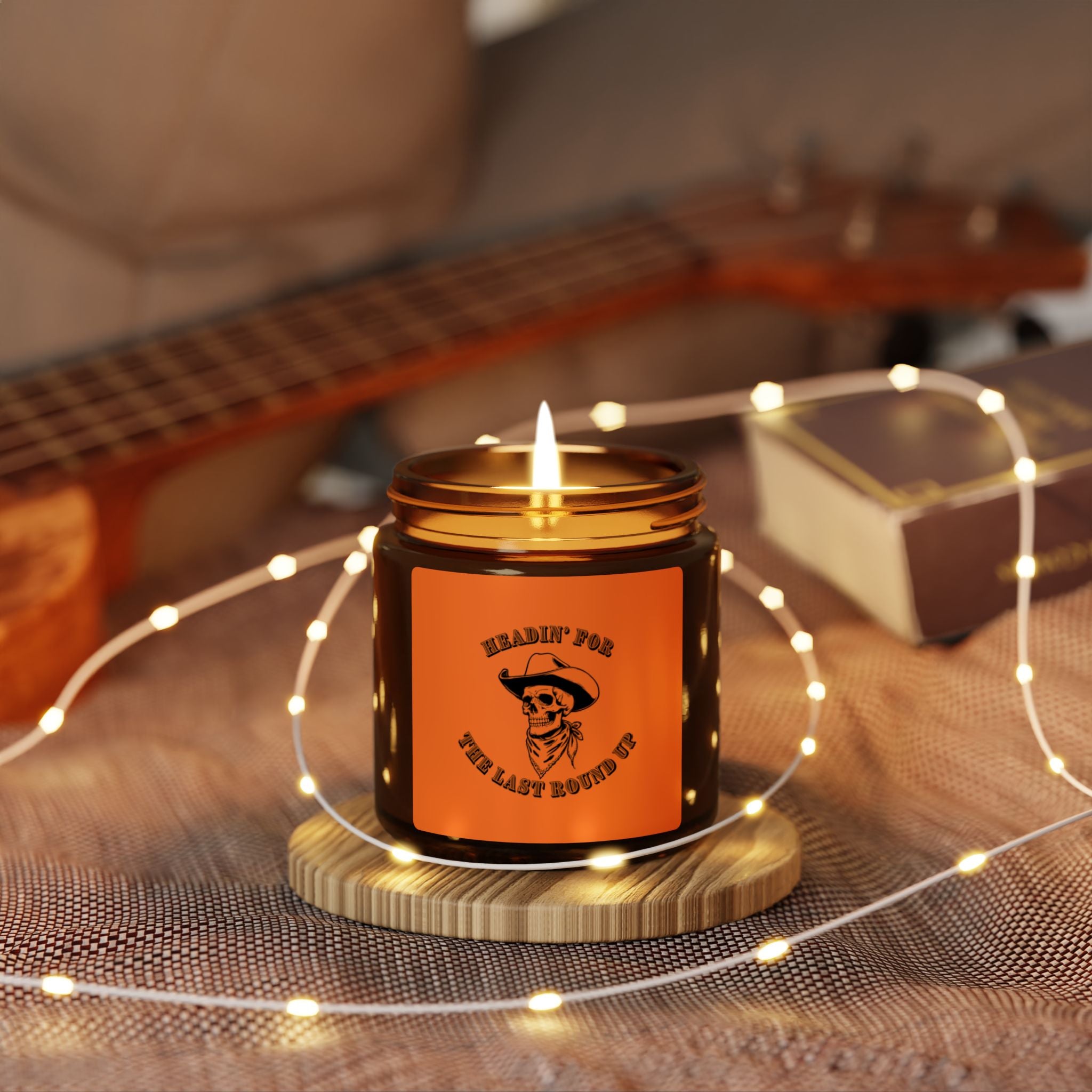 Scented Soy Candle - Halloween Decor, Home Fragrance, Cozy Atmosphere, Gift for Her, Relaxation Item