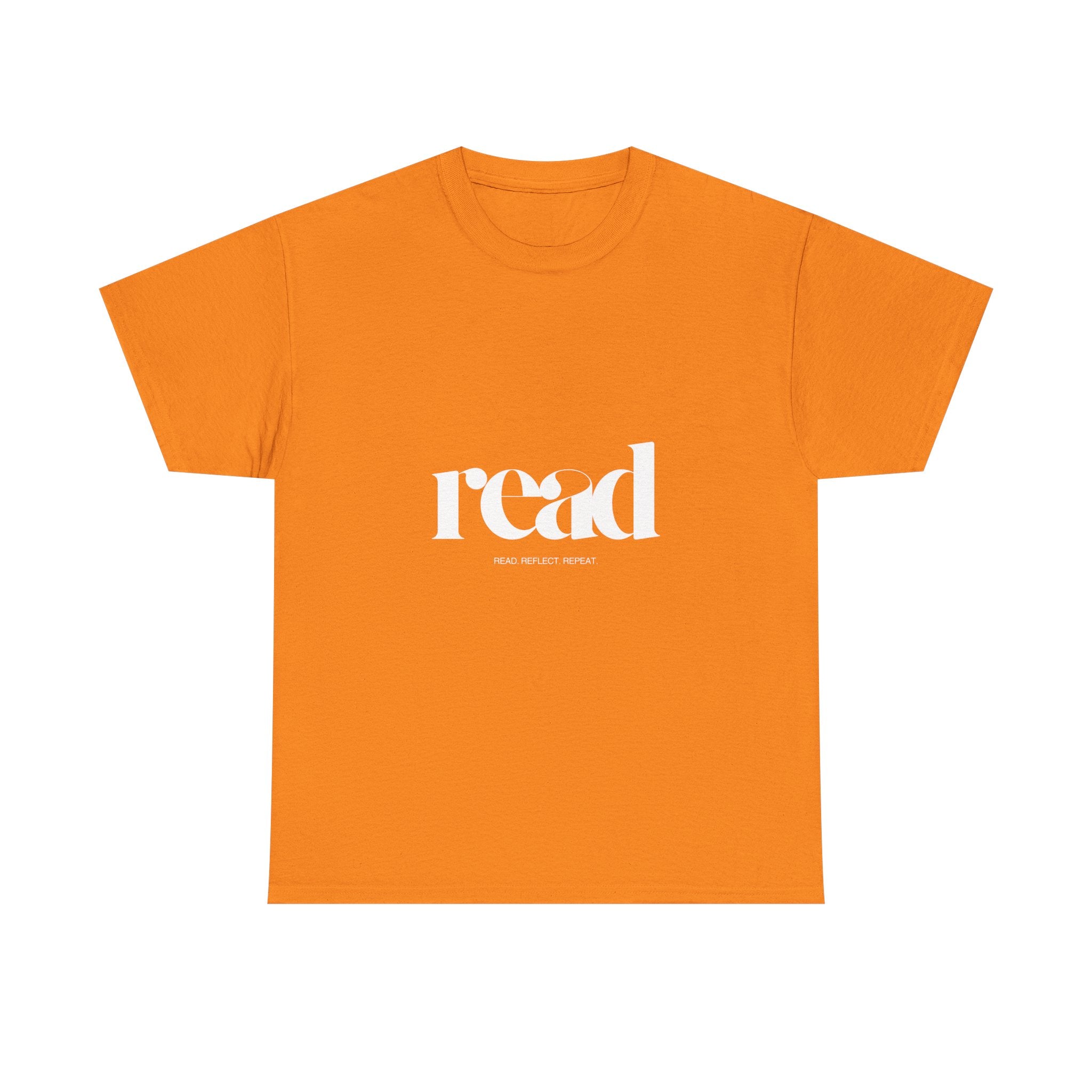 Read Inspired Unisex Heavy Cotton Tee - Perfect for Book Lovers, Casual Wear, Gifts, Book Day, Literature Lovers