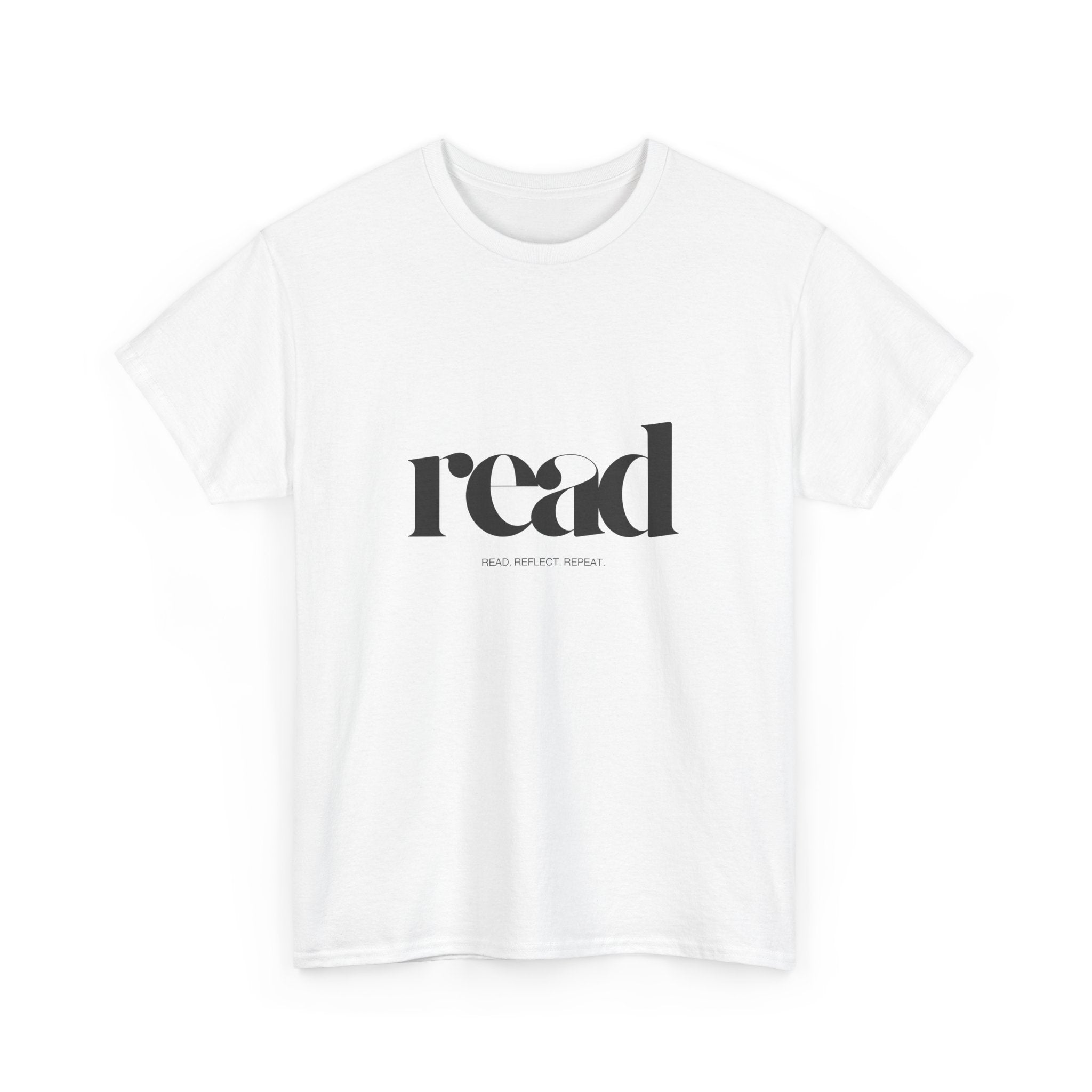 Read Unisex Heavy Cotton Tee - Perfect Gift for Book Lovers, Literary Enthusiasts, Reading Themes, Casual Wear, Bookish Apparel
