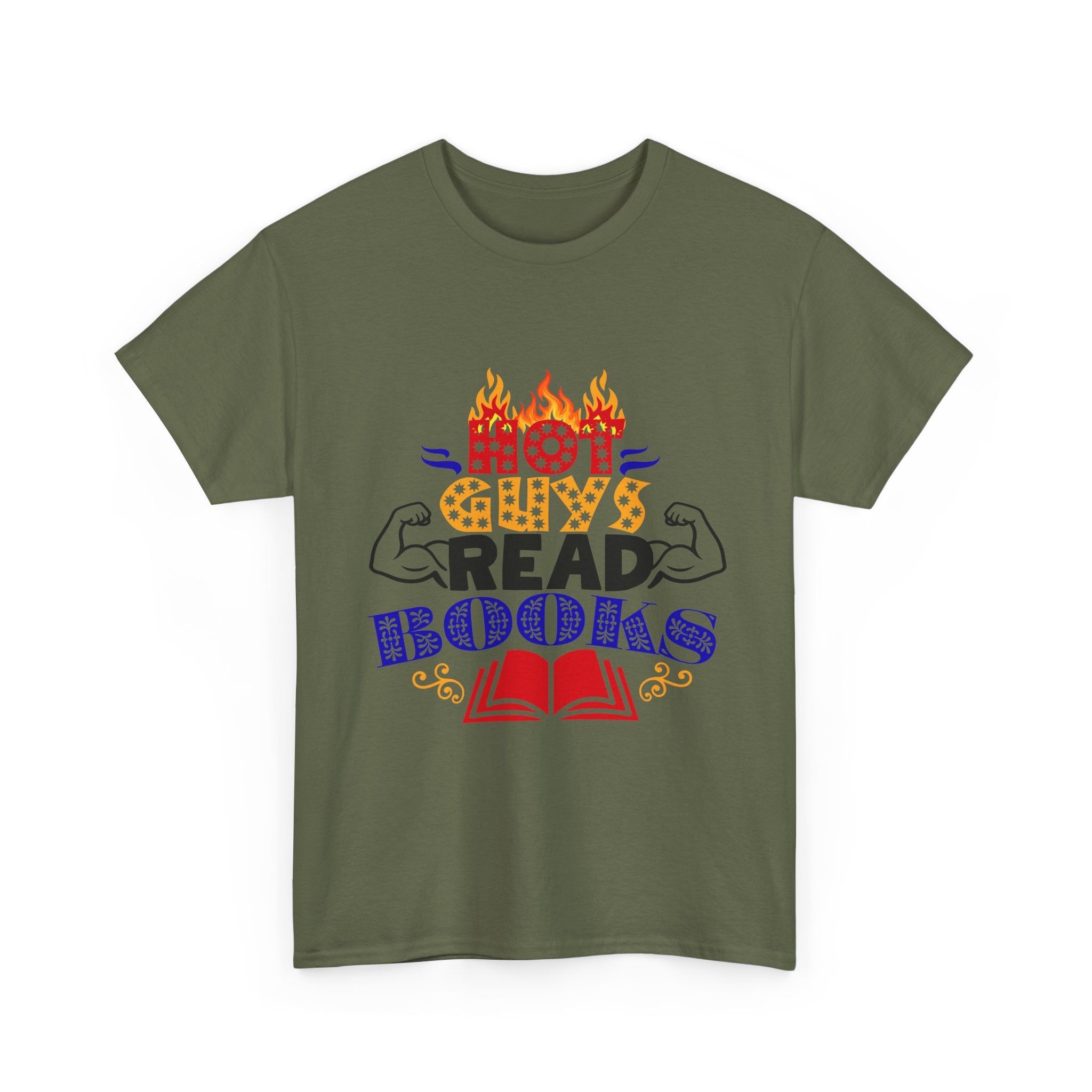 Hot Guys Read Books Unisex Tee, Soft Cotton Graphic T-Shirt, Book Lover Gift, Reading Enthusiast Apparel, Casual Summer Wear, Birthday [...]