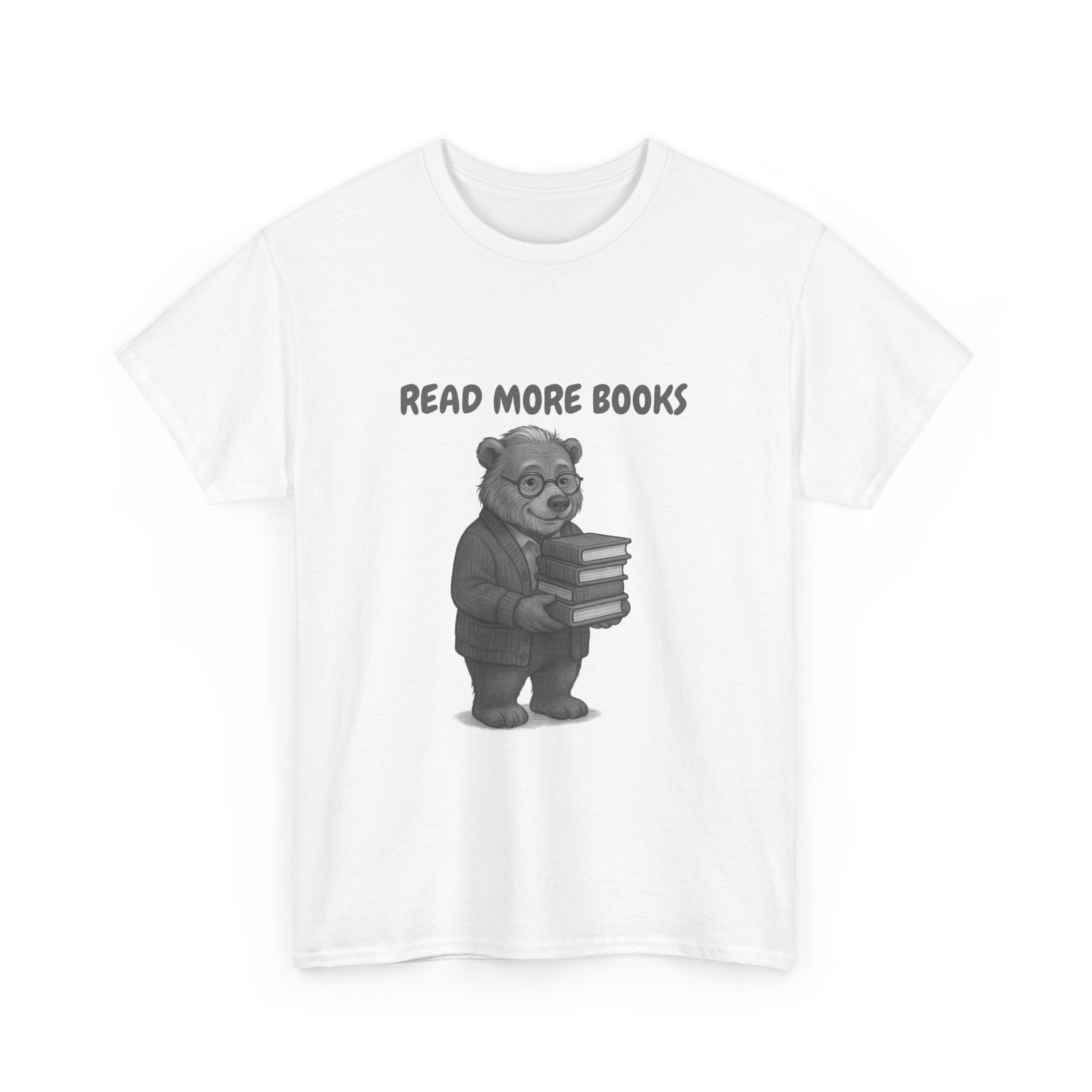 Book Lover's Unisex Tee - Read More Books Shirt, Funny Literature Gift, Casual Wear, Reading Enthusiast Apparel