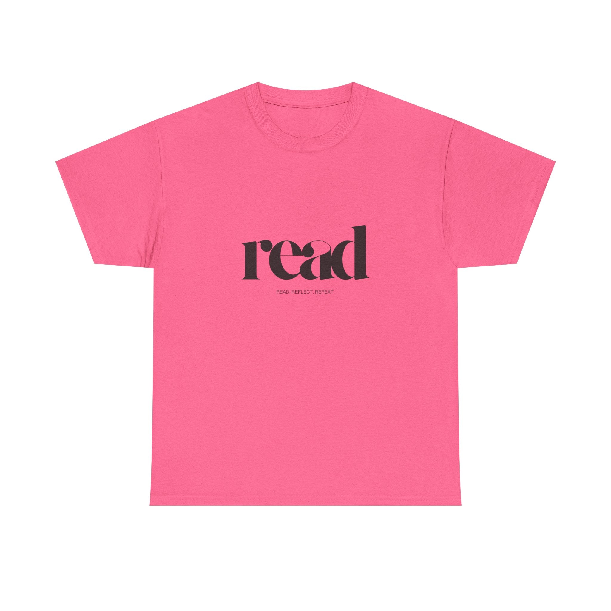 Read Unisex Heavy Cotton Tee - Perfect Gift for Book Lovers, Literary Enthusiasts, Reading Themes, Casual Wear, Bookish Apparel