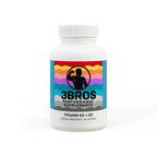 Vitamin K2 + D3 Supplement (60 Capsules)