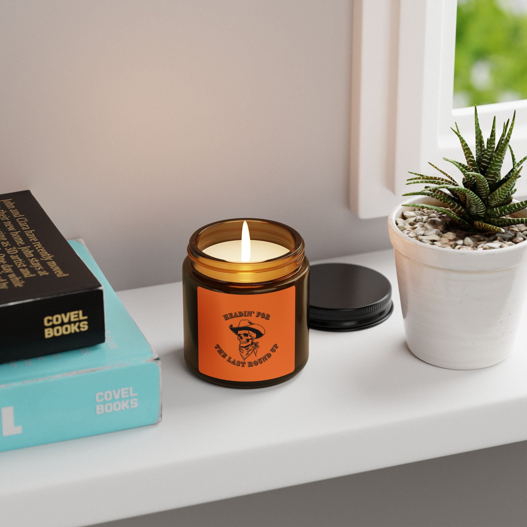 Scented Soy Candle - Halloween Decor, Home Fragrance, Cozy Atmosphere, Gift for Her, Relaxation Item