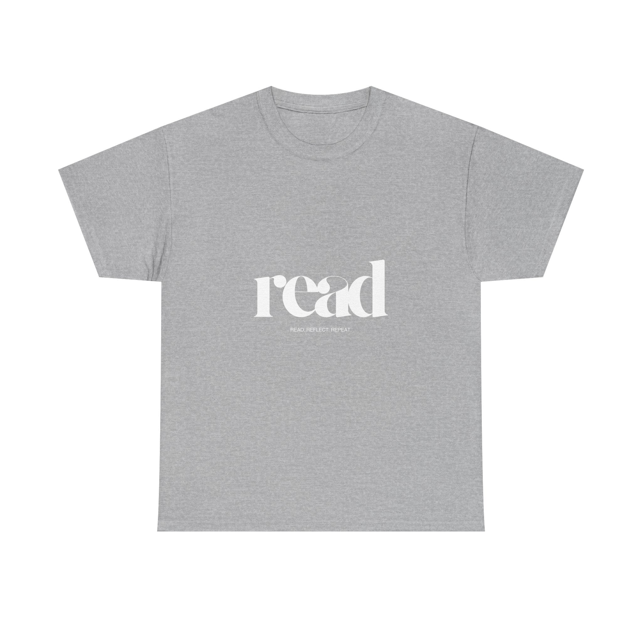 Read Inspired Unisex Heavy Cotton Tee - Perfect for Book Lovers, Casual Wear, Gifts, Book Day, Literature Lovers