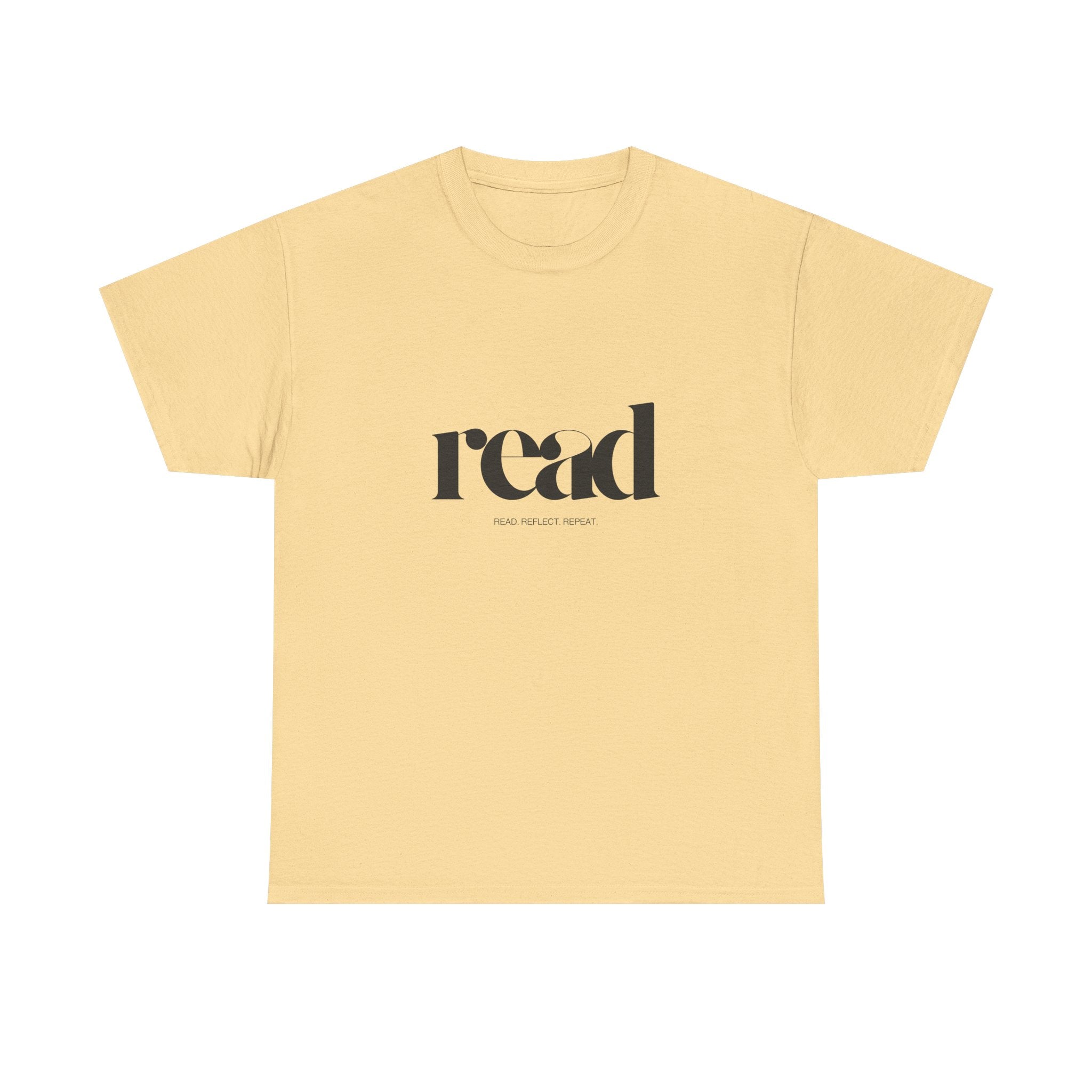 Read Unisex Heavy Cotton Tee - Perfect Gift for Book Lovers, Literary Enthusiasts, Reading Themes, Casual Wear, Bookish Apparel