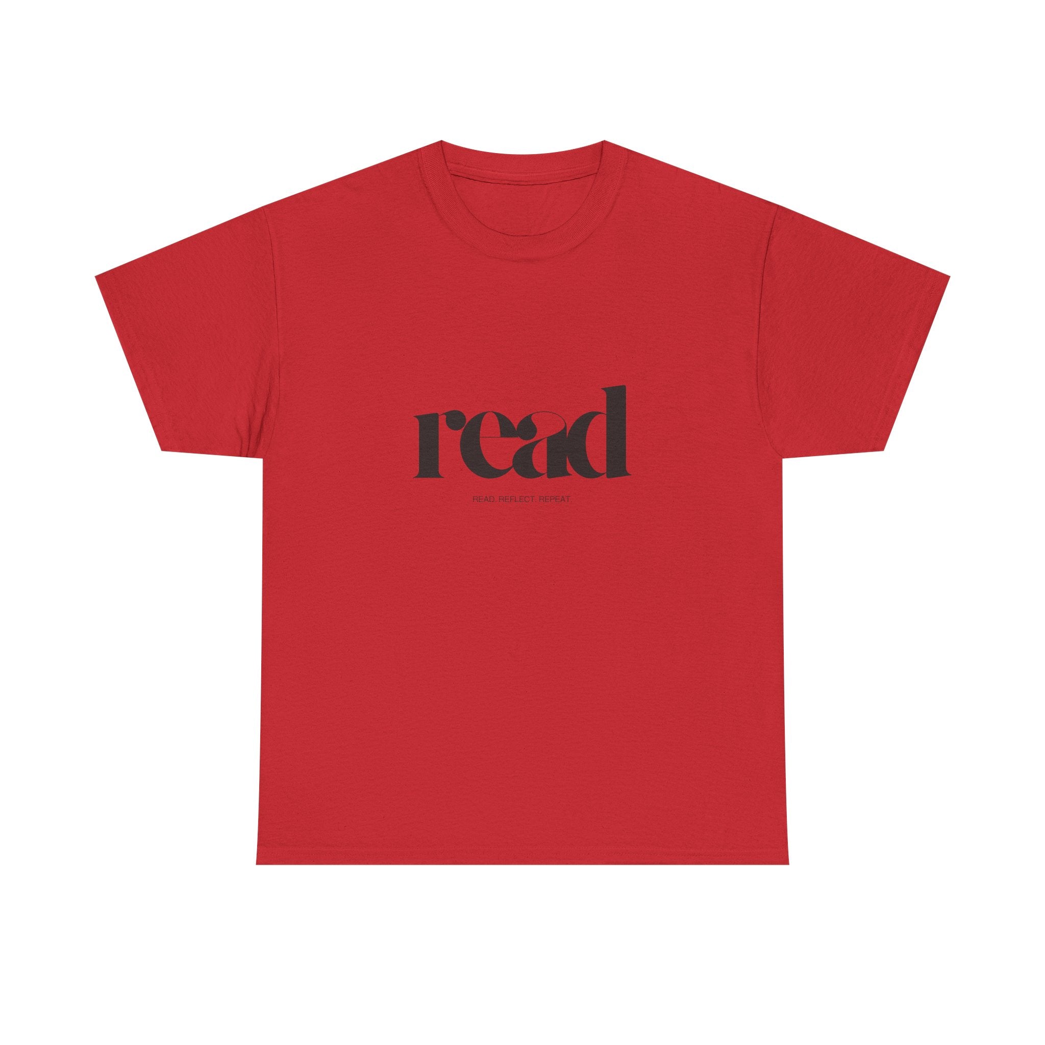 Read Unisex Heavy Cotton Tee - Perfect Gift for Book Lovers, Literary Enthusiasts, Reading Themes, Casual Wear, Bookish Apparel