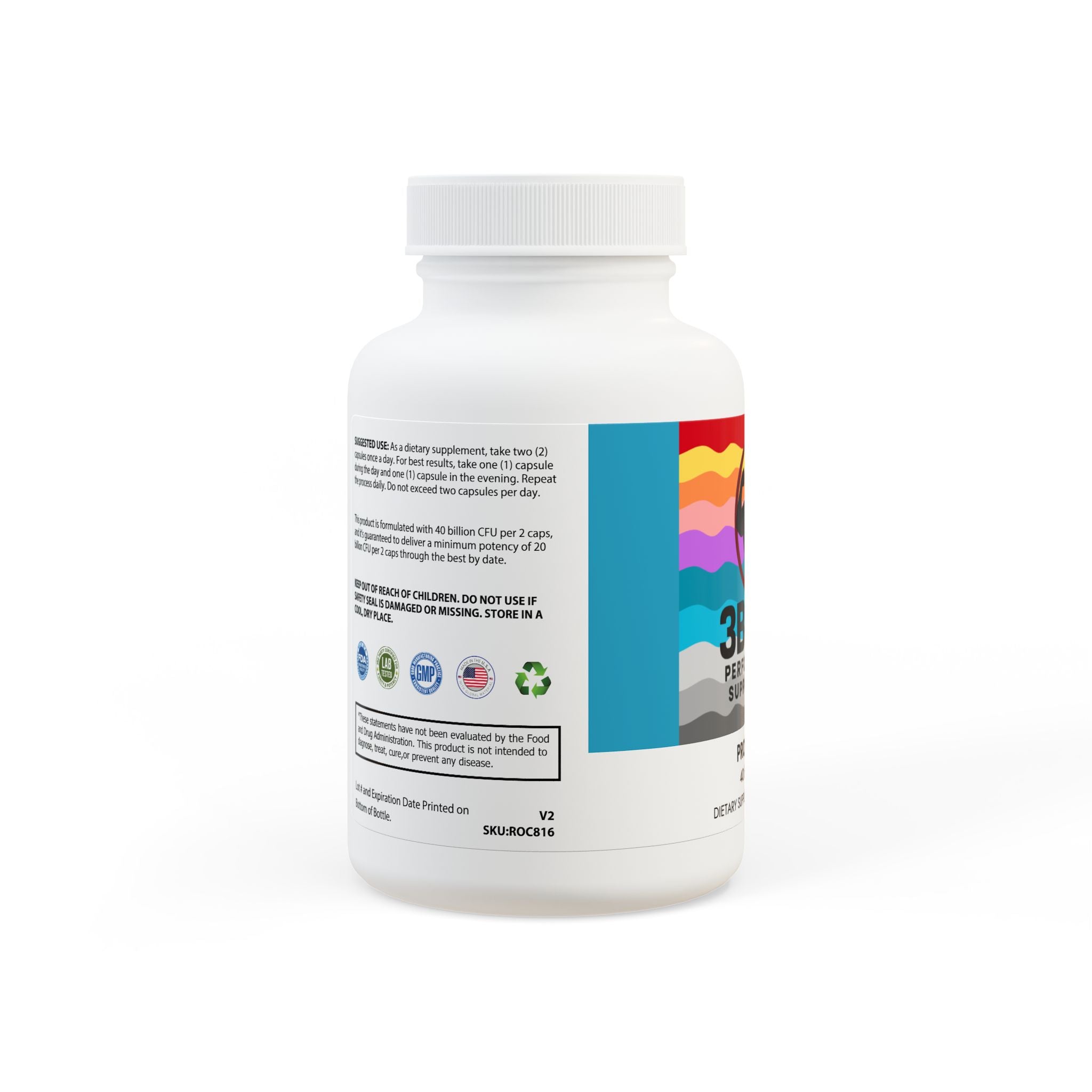 Probiotics Supplement (60 Capsules)